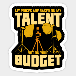 Photography Job Profession Photographer Gift Sticker